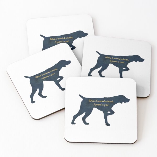 Item preview, GSP dog quote blue designed and sold by Ana Gorozpe.