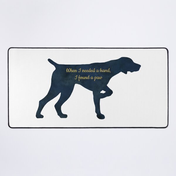 Item preview, GSP dog quote blue designed and sold by Ana Gorozpe.