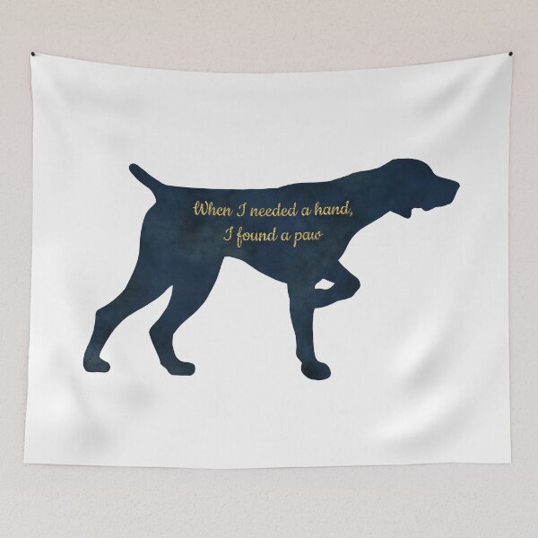 Item preview, GSP dog quote blue designed and sold by Ana Gorozpe.