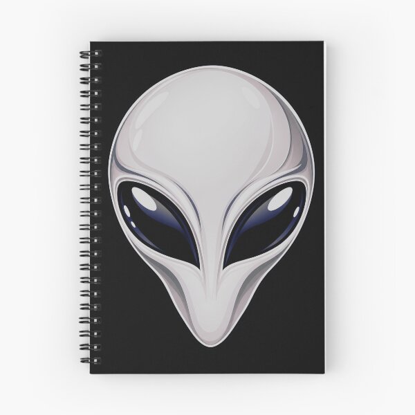 Item preview, Classic Grey Alien Head – Mysterious Extraterrestrial Sci Fi designed and sold by Genius Geek.
