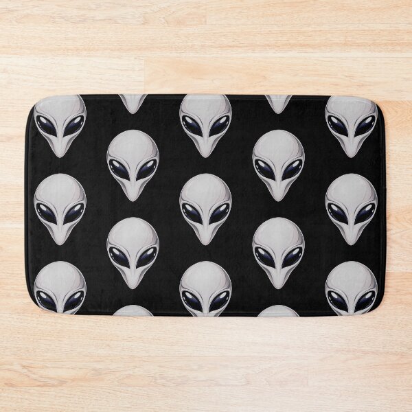 Item preview, Classic Grey Alien Head – Mysterious Extraterrestrial Sci Fi designed and sold by Genius Geek.