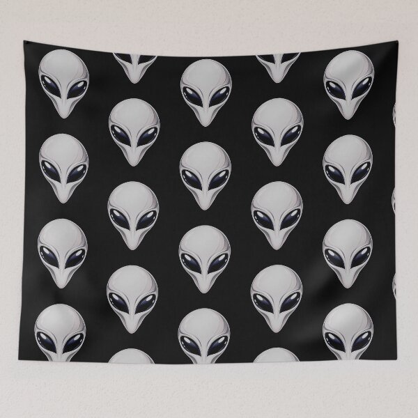 Item preview, Cabeza de alienígena gris clásica: ciencia ficción misteriosa extraterrestre designed and sold by Genius Geek.
