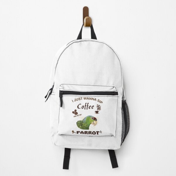 Item preview, I Just Wanna Sip Coffee And Pet My Parrot designed and sold by eiden-roney.