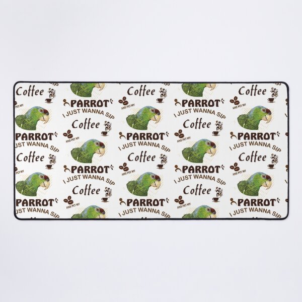 Item preview, I Just Wanna Sip Coffee And Pet My Parrot designed and sold by eiden-roney.