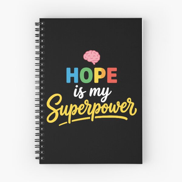 Item preview, Hope Is My Superpower Brain Health Mental Strength Awareness designed and sold by PopStars1993.