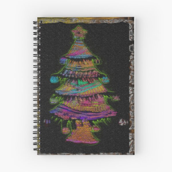 Artikelvorschau, Kreidetafel-Weihnachtsbaum Version Zwei entworfen und verkauft von Digital Attic 95.