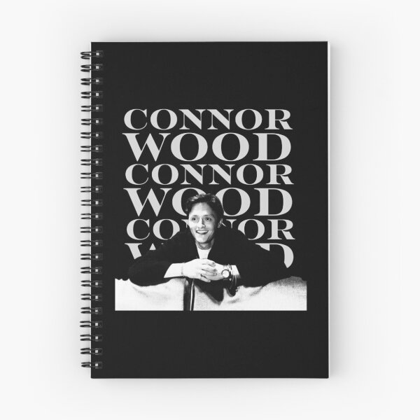 Item preview, Connor Wood Vintage Black and White Smiling Portrait designed and sold by Fryeal Berik.