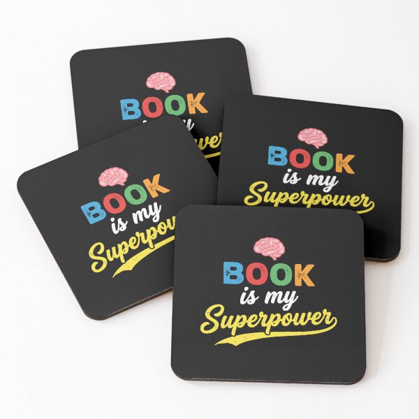 Item preview, Book Is My Superpower Reading Bookworm Reader Librarian Knowledge designed and sold by PopStars1993.