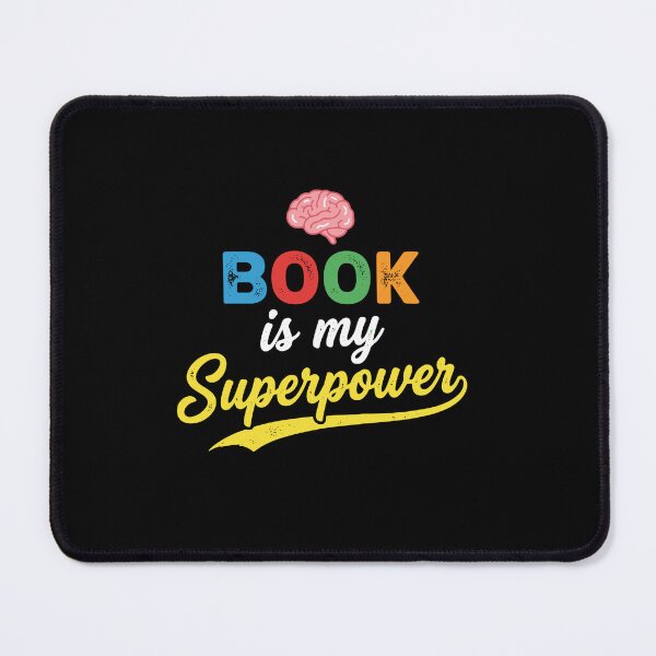 Item preview, Book Is My Superpower Reading Bookworm Reader Librarian Knowledge designed and sold by PopStars1993.