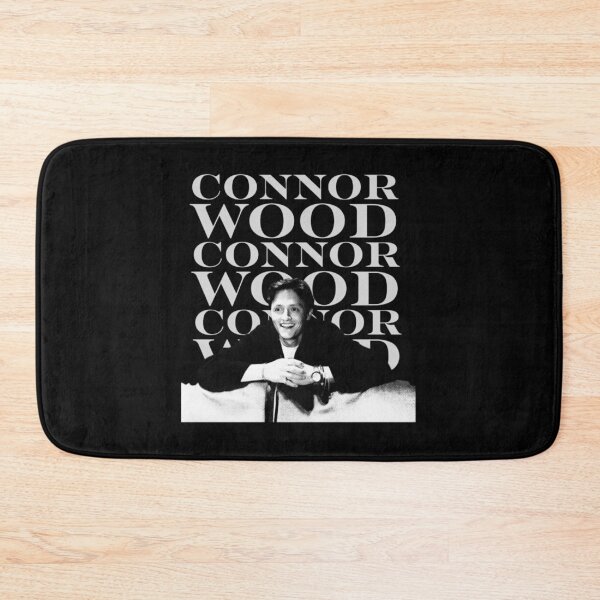 Item preview, Connor Wood Vintage Black and White Smiling Portrait designed and sold by Fryeal Berik.