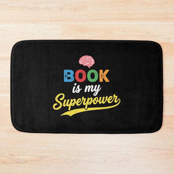 Item preview, Book Is My Superpower Reading Bookworm Reader Librarian Knowledge designed and sold by PopStars1993.