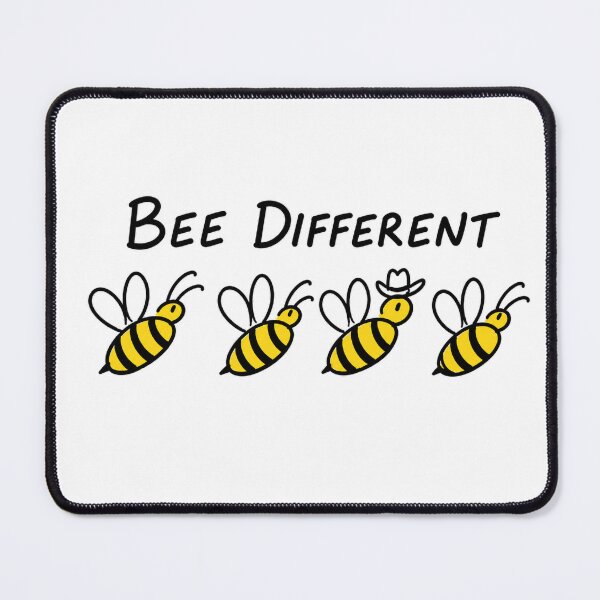 Item preview, Bee Different Cute Bumble Bee Design designed and sold by Mossgiel Rd.