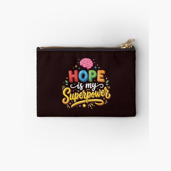 Item preview, Hope Is My Superpower Mental Health Brain Health Awareness Support designed and sold by PopStars1993.