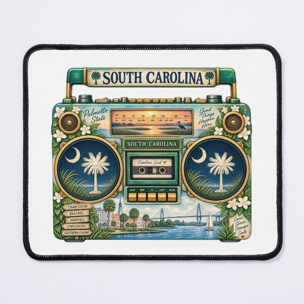 Item preview, South Carolina Gen X Boom Box designed and sold by Whimspired By Paxx.