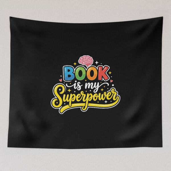 Item preview, Book Is My Superpower Reader Bookworm Librarian designed and sold by PopStars1993.