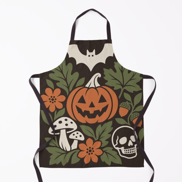 Item preview, Botanical Halloween Pumpkin Skull designed and sold by MavtM.