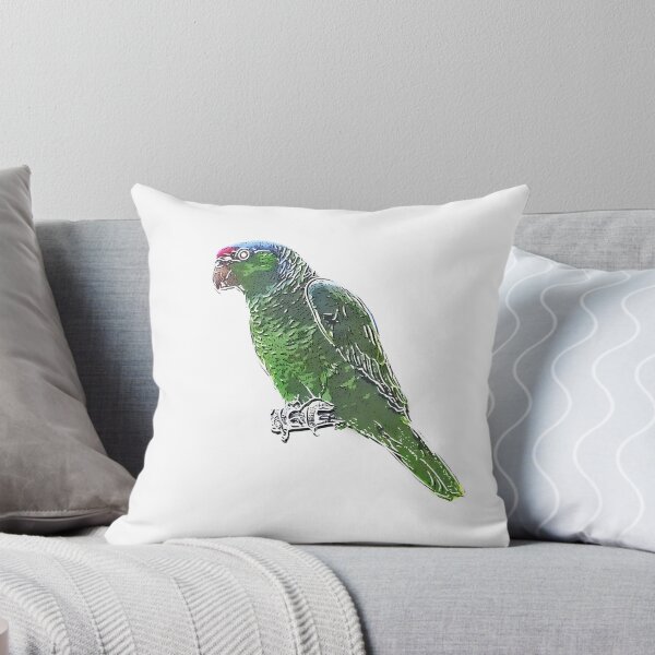 Item preview, Lilac-Crowned Finsch'S Amazon White Alternate Design designed and sold by eiden-roney.