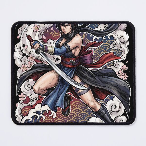 Item preview, Shiki Samurai Shodown Fighting Game Graphic Tee designed and sold by Senpaiwaves.