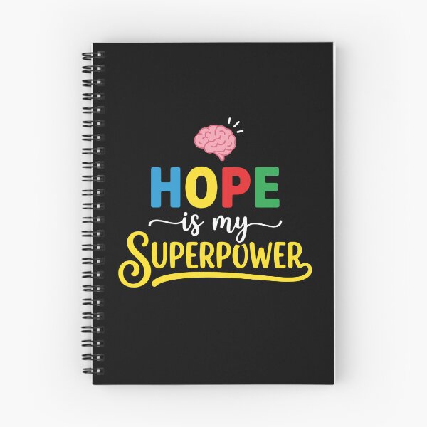 Item preview, Hope Is My Superpower Mental Health Awareness Support designed and sold by PopStars1993.