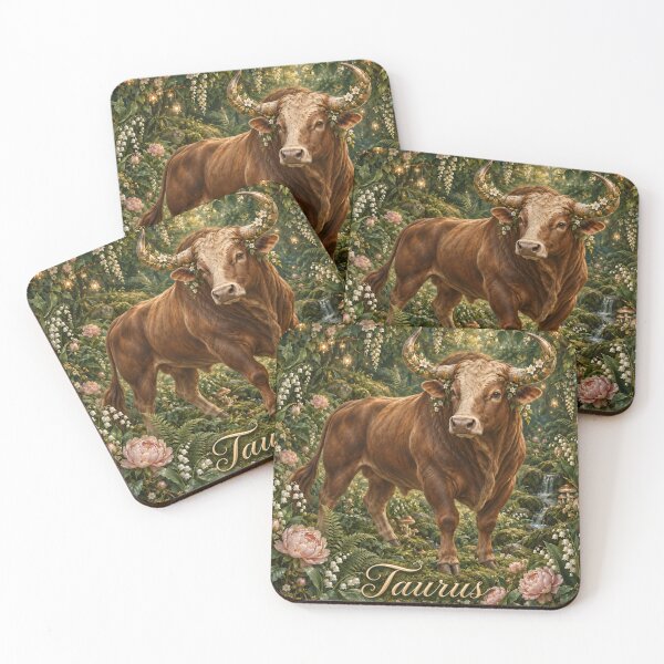 Item preview, Taurus – Enchanted Zodiac Collection designed and sold by FairyArtCottage.