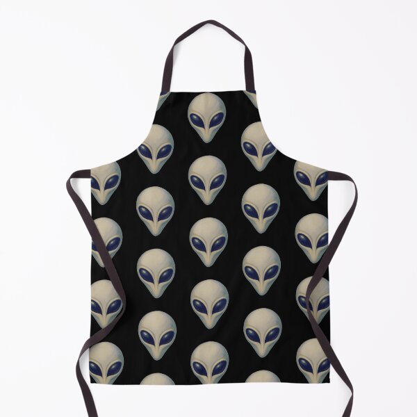 Item preview, Painted Grey Alien Head – Mysterious Extraterrestrial Sci Fi designed and sold by Genius Geek.