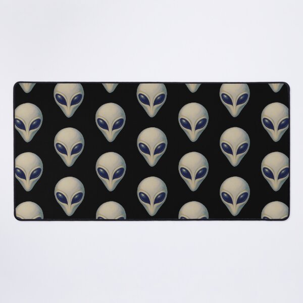 Item preview, Painted Grey Alien Head – Mysterious Extraterrestrial Sci Fi designed and sold by Genius Geek.