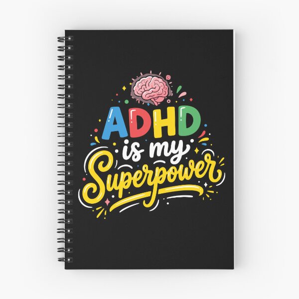 Item preview, ADHD Is My Superpower Neurodiversity Empowerment Awareness designed and sold by PopStars1993.