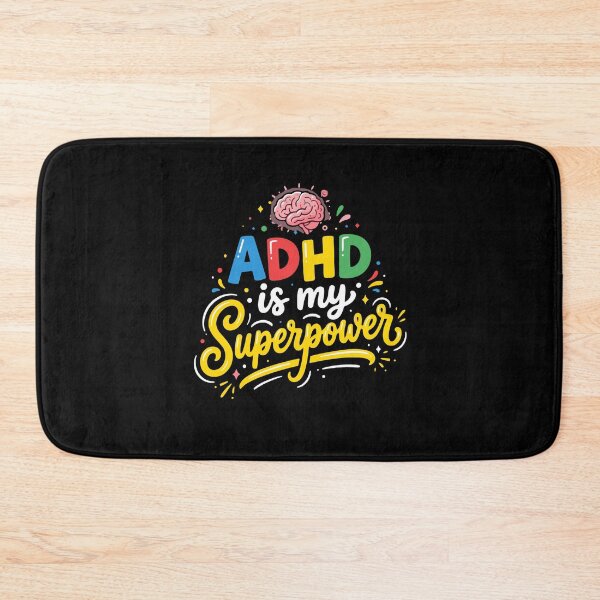Item preview, ADHD Is My Superpower Neurodiversity Empowerment Awareness designed and sold by PopStars1993.