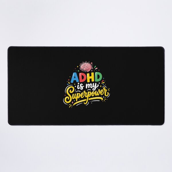 Item preview, ADHD Is My Superpower Neurodiversity Empowerment Awareness designed and sold by PopStars1993.