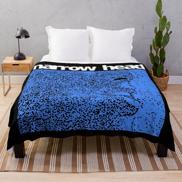 Item preview, White Typography Alternative Metal With Blue Threshold designed and sold by nerdyygraphic.