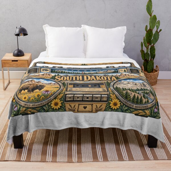 Item preview, South Dakota Gen X Boom Box designed and sold by Whimspired By Paxx.