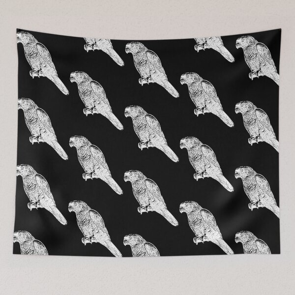 Item preview, Lilac-Crowned Finsch'S Amazon White Design designed and sold by eiden-roney.
