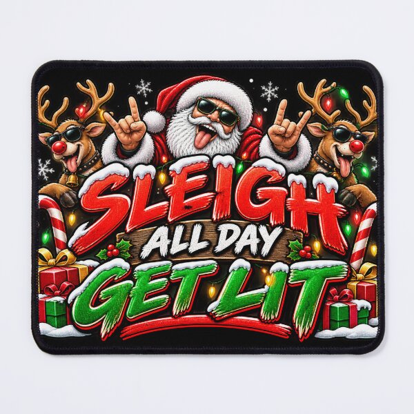 Item preview, Sleigh All Day Get Lit | Rude But Funny | Christmas Design designed and sold by aventi24.