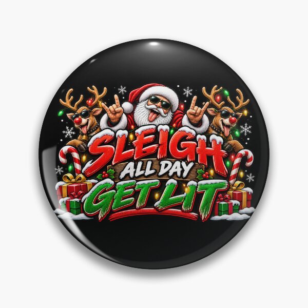 Item preview, Sleigh All Day Get Lit | Rude But Funny | Christmas Design designed and sold by aventi24.