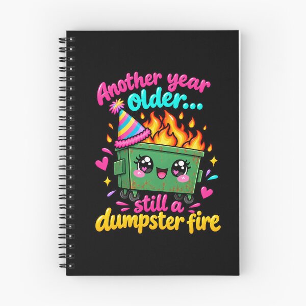 Item preview, Another Year Older Still A Dumpster Fire designed and sold by MamaSweetea.