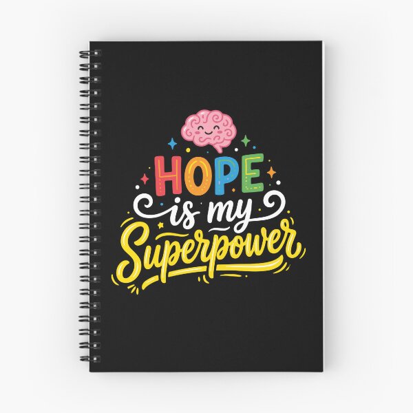Item preview, Hope Is My Superpower Mental Health Awareness Brain Health Resilience Advocate designed and sold by PopStars1993.