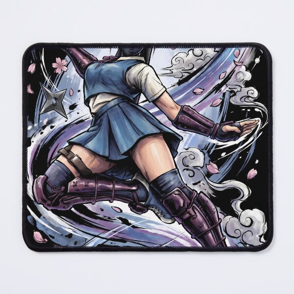Item preview, Ibuki Street Fighter Fighting Game Streetwear Tee designed and sold by Senpaiwaves.
