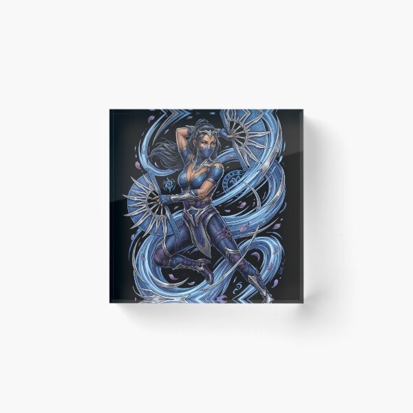 Item preview, Kitana Mortal Kombat Fighter Graphic Tee designed and sold by Senpaiwaves.