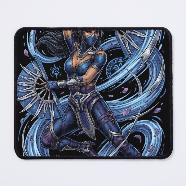 Item preview, Kitana Mortal Kombat Fighter Graphic Tee designed and sold by Senpaiwaves.