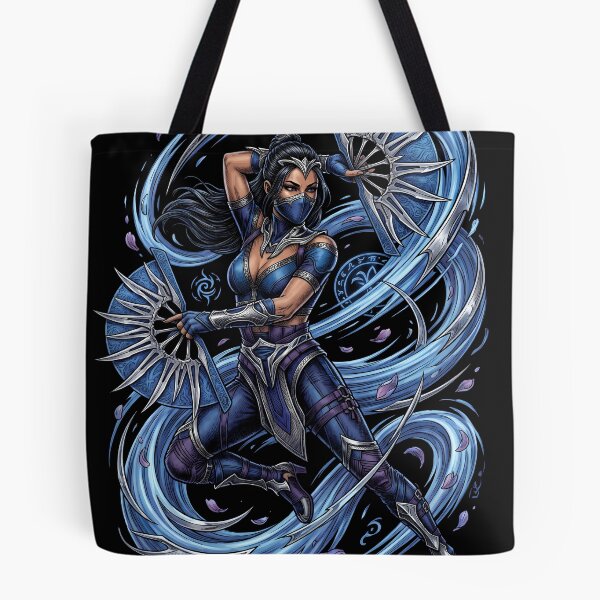 Item preview, Kitana Mortal Kombat Fighter Graphic Tee designed and sold by Senpaiwaves.
