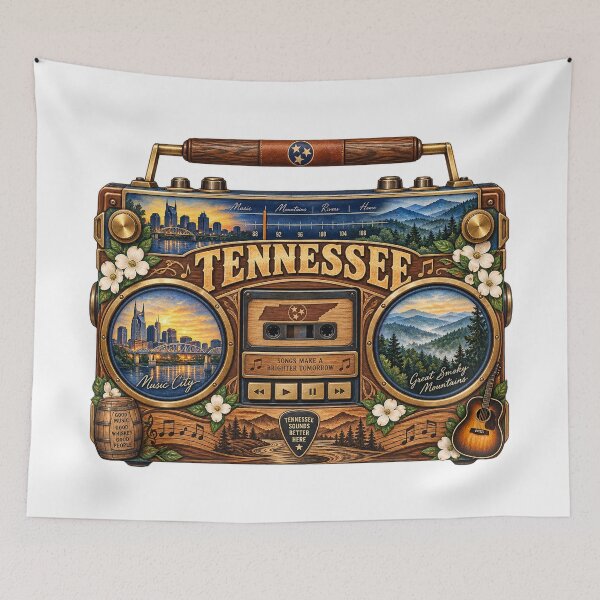 Item preview, Tennessee Gen X Boom Box designed and sold by Whimspired By Paxx.