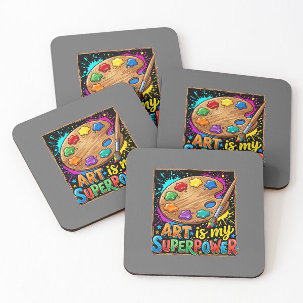 Item preview, Art Is My Superpower Artist Creative Painter Hobby designed and sold by SofiBlair.
