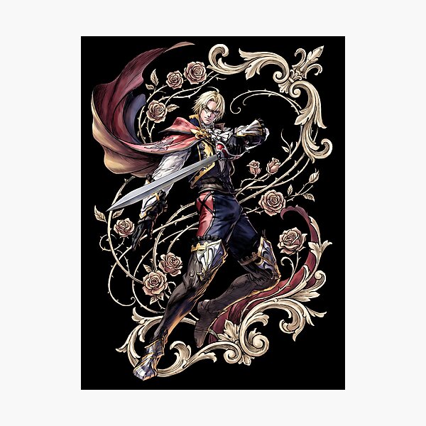 Artikelvorschau, Raphael Sorel Soulcalibur Videospiel Anime Shirt entworfen und verkauft von Senpaiwaves.