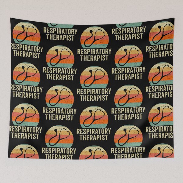 Item preview, Respiratory Therapist - Retro Sunset Stethoscope designed and sold by izaiah-correa.