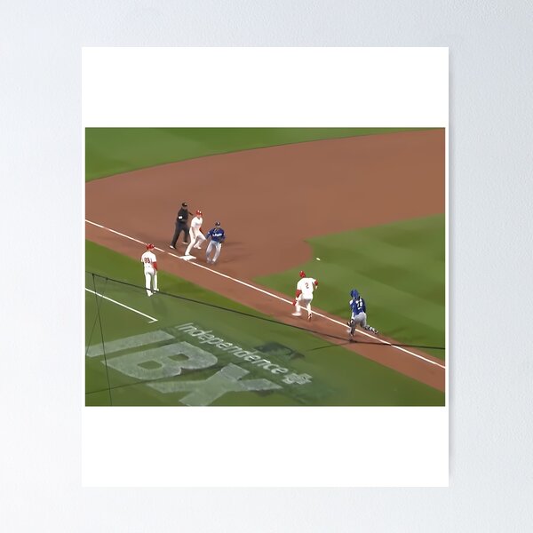 Item preview, Dodgers Vs. Phillies Double Play designed and sold by ileana-hartwe.