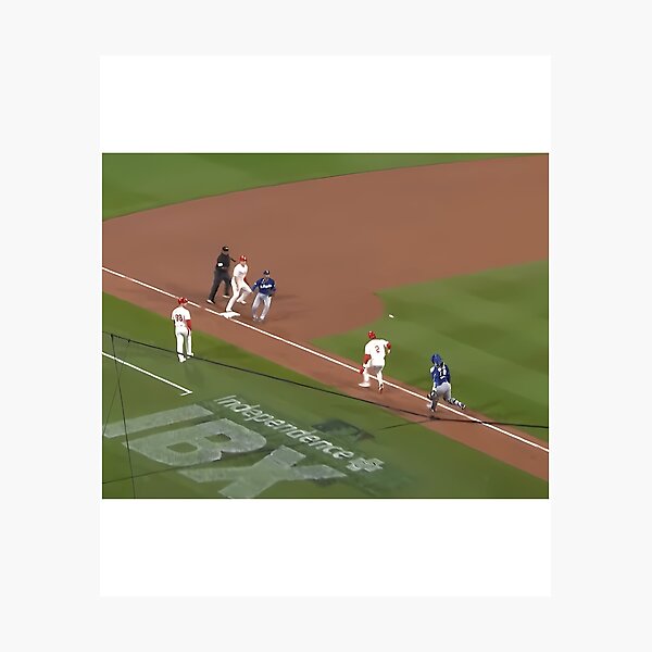 Item preview, Dodgers Vs. Phillies Double Play designed and sold by ileana-hartwe.