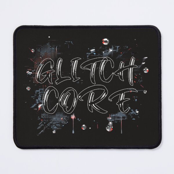 Item preview, Glitchcore Liquid Metal Y2K Typography designed and sold by DecibelDecor034.