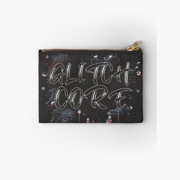 Item preview, Glitchcore Liquid Metal Y2K Typography designed and sold by DecibelDecor034.