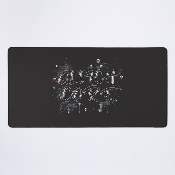 Item preview, Glitchcore Liquid Metal Y2K Typography designed and sold by DecibelDecor034.