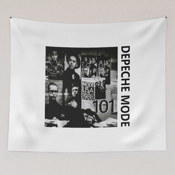 Item preview, Depeche Mode Iconic Band Photo Collage Art designed and sold by KANDICZQUEZ.